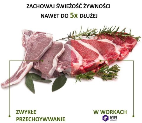 Folia moletowa torebki do zgrzewarki próżniowej 28 x 40 cm 50szt. 8059 Folia moletowa torebki do zgrzewarki próżniowej 28 x 40 cm 50szt. 8059