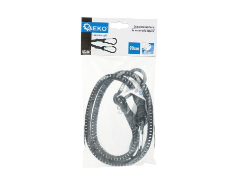 Guma transportowa do mocowania bagażu + karabińczyki 10mm x 90cm G02341 Guma transportowa do mocowania bagażu + karabińczyki 10mm x 90cm G02341