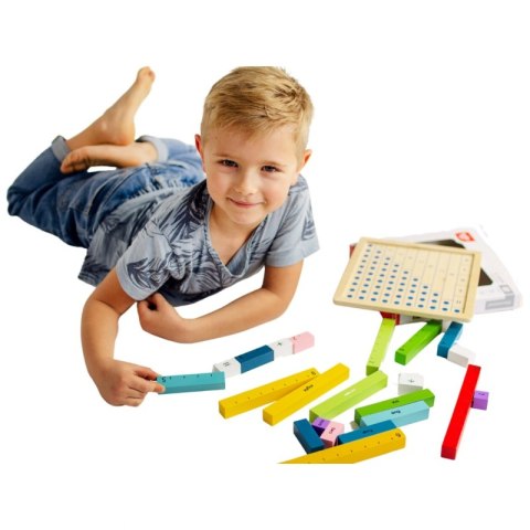Tooky Toy Drewniana Tablica Matematyczna Nauka Liczenia Liczydło Tooky Toy Drewniana Tablica Matematyczna Nauka Liczenia Liczydło