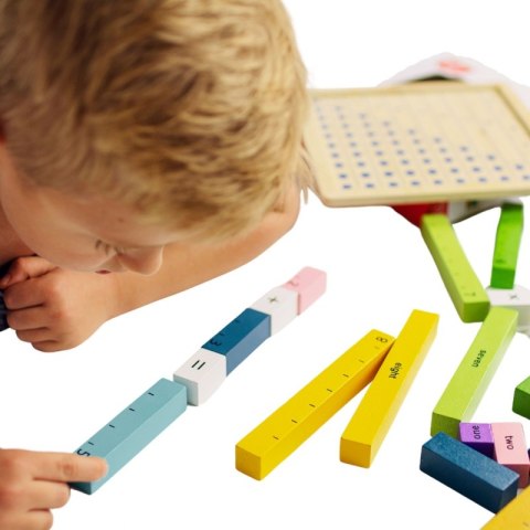 Tooky Toy Drewniana Tablica Matematyczna Nauka Liczenia Liczydło Tooky Toy Drewniana Tablica Matematyczna Nauka Liczenia Liczydło