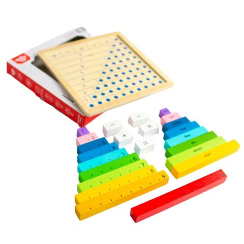 Tooky Toy Drewniana Tablica Matematyczna Nauka Liczenia Liczydło Tooky Toy Drewniana Tablica Matematyczna Nauka Liczenia Liczydło