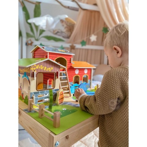 WOOPIE GREEN Mega Farma Figurki Zwierząt Stajnia Obora Kurnik 18 el. WOOPIE GREEN Mega Farma Figurki Zwierząt Stajnia Obora Kurnik 18 el.