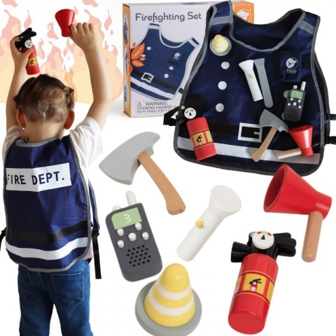 CLASSIC WORLD Little Firefighter Set Costume Tools 8 pcs. CLASSIC WORLD Little Firefighter Set Costume Tools 8 pcs.