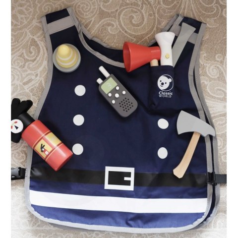 CLASSIC WORLD Little Firefighter Set Costume Tools 8 pcs. CLASSIC WORLD Little Firefighter Set Costume Tools 8 pcs.