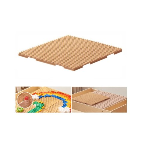 MASTERKIDZ Drewniany Stół Edukacyjny + AKCESORIA STEM WALL + 135 Klocków MASTERKIDZ Drewniany Stół Edukacyjny + AKCESORIA STEM WALL + 135 Klocków