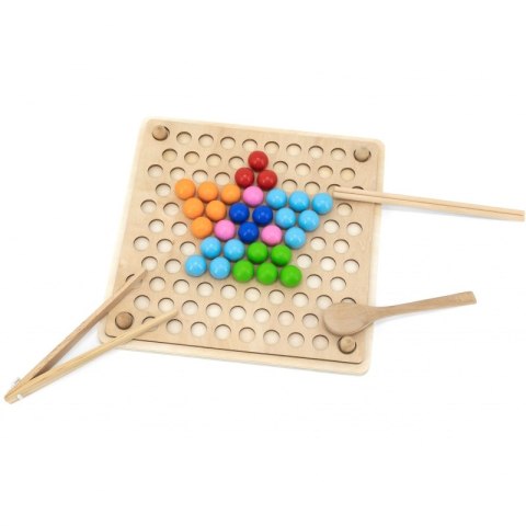 VIGA Drewniana Gra Kulki Złap i Dopasuj Układanka Montessori VIGA Drewniana Gra Kulki Złap i Dopasuj Układanka Montessori