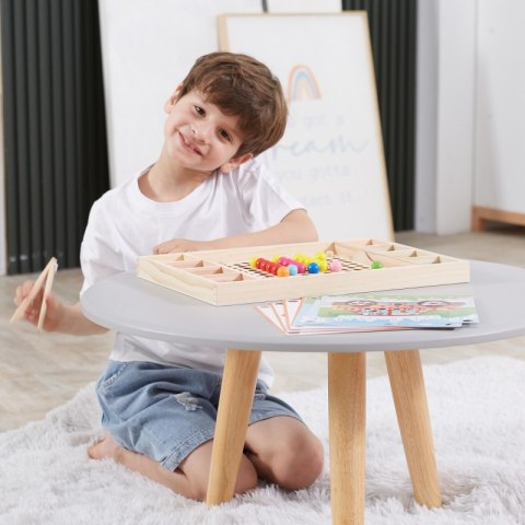 VIGA Drewniana Gra Kulki Złap i Dopasuj Układanka Montessori VIGA Drewniana Gra Kulki Złap i Dopasuj Układanka Montessori
