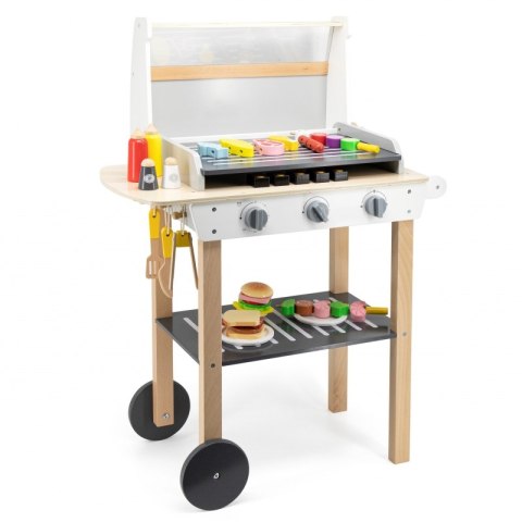 VIGA Duży Drewniany Grill dla Dzieci + 47 Akcesoriów VIGA Duży Drewniany Grill dla Dzieci + 47 Akcesoriów