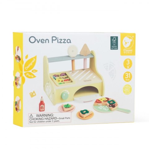 CLASSIC WORLD Drewniany Piec do Pizzy Oven Pizza 3+ FSC CLASSIC WORLD Drewniany Piec do Pizzy Oven Pizza 3+ FSC