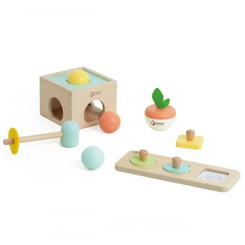 CLASSIC WORLD Pastelowy Zestaw Edukacyjny dla Dzieci Box od 6 do 12 miesiąca CLASSIC WORLD Pastelowy Zestaw Edukacyjny dla Dzieci Box od 6 do 12 miesiąca