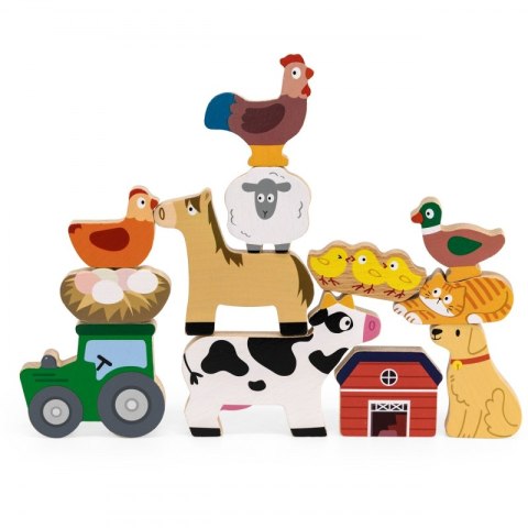 VIGA Układanka w Stosy Farma Zwierzęta VIGA Układanka w Stosy Farma Zwierzęta