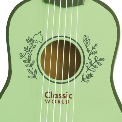 CLASSIC WORLD Drewniana Gitara Vintage dla Dzieci 3+ CLASSIC WORLD Drewniana Gitara Vintage dla Dzieci 3+