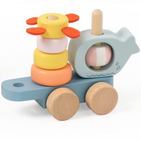 CLASSIC WORLD Montessori Kolejka Ocean Drewniana Układanka CLASSIC WORLD Montessori Kolejka Ocean Drewniana Układanka