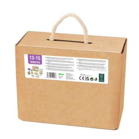 TOOKY TOY Box Pudełko XXL Montessori Edukacyjne 6w1 Sensoryczne 13-15 Mies TOOKY TOY Box Pudełko XXL Montessori Edukacyjne 6w1 Sensoryczne 13-15 Mies