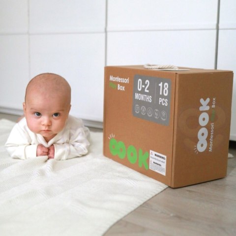 TOOKY TOY Box Pudełko XXL Montessori Edukacyjne 7w1 Sensoryczne 0-2 Mies TOOKY TOY Box Pudełko XXL Montessori Edukacyjne 7w1 Sensoryczne 0-2 Mies
