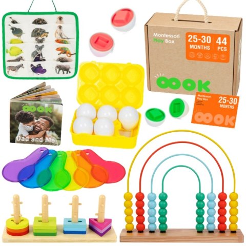 TOOKY TOY Box Pudełko XXL Montessori Edukacyjne 7w1 Sensoryczne 25-30 Mies. TOOKY TOY Box Pudełko XXL Montessori Edukacyjne 7w1 Sensoryczne 25-30 Mies.