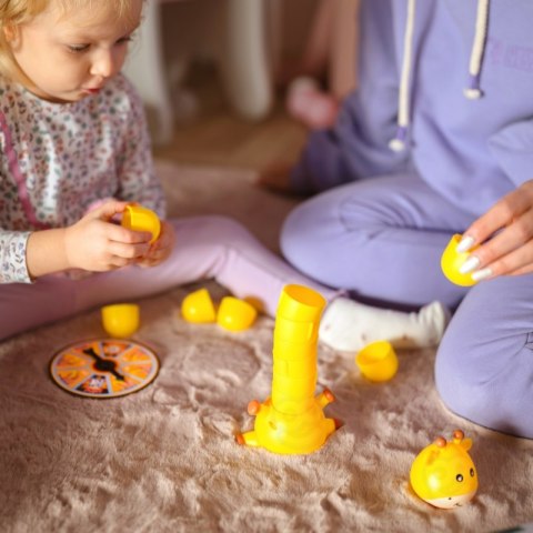 WOOPIE Gra Zręcznościowa Żyrafka Układanie Kubeczków WOOPIE Gra Zręcznościowa Żyrafka Układanie Kubeczków