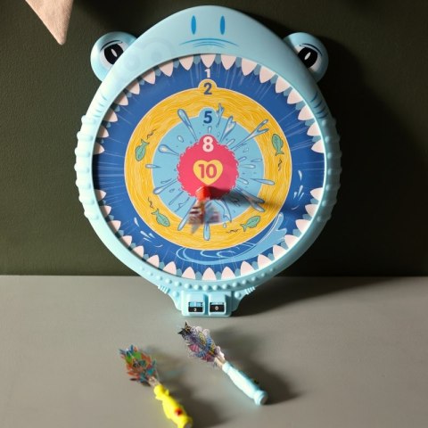 WOOPIE Magnetyczna Gra w Rzutki Dart Tarcza Wesoły Rekinek WOOPIE Magnetyczna Gra w Rzutki Dart Tarcza Wesoły Rekinek