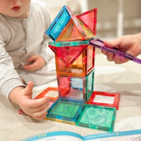 WOOPIE Magnetyczne Klocki Konstrukcyjne Montessori 3D WOOPIE Magnetyczne Klocki Konstrukcyjne Montessori 3D