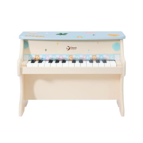 CLASSIC WORLD Pianino Muzyczne dla Dzieci Nauka Gry + Książeczka CLASSIC WORLD Pianino Muzyczne dla Dzieci Nauka Gry + Książeczka