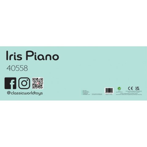 CLASSIC WORLD Pianino Muzyczne dla Dzieci Nauka Gry + Książeczka CLASSIC WORLD Pianino Muzyczne dla Dzieci Nauka Gry + Książeczka