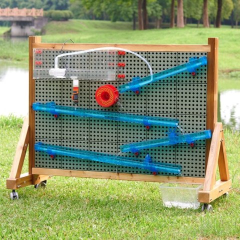 MASTERKIDZ Drewniana Ściana Tablica XXL Naukowa Kreatywna STEM WALL Outdoor MASTERKIDZ Drewniana Ściana Tablica XXL Naukowa Kreatywna STEM WALL Outdoor