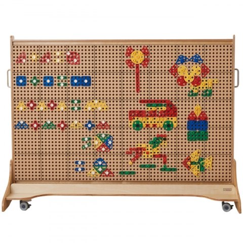 MASTERKIDZ Zestaw Geometrycznych Kształtów Klocków do Paneli Ściennych STEM 260 el. MASTERKIDZ Zestaw Geometrycznych Kształtów Klocków do Paneli Ściennych STEM 260 el.