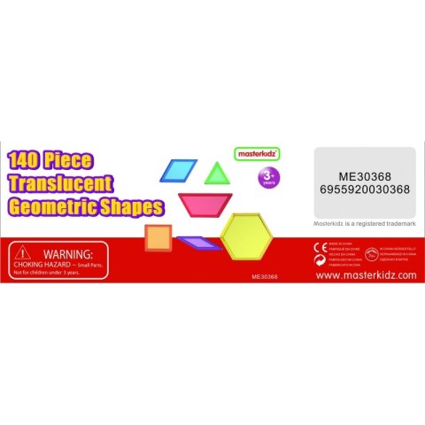 MASTERKIDZ Zestaw Klocki Montessori Tangram Mozaika 140 el. MASTERKIDZ Zestaw Klocki Montessori Tangram Mozaika 140 el.