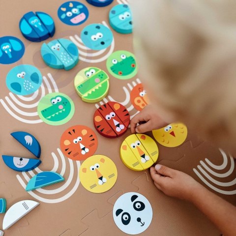 TOOKY TOY Gra Zręcznościowa Klocki Zwierzęta Certyfikat FSC TOOKY TOY Gra Zręcznościowa Klocki Zwierzęta Certyfikat FSC