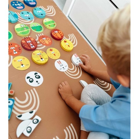 TOOKY TOY Gra Zręcznościowa Klocki Zwierzęta Certyfikat FSC TOOKY TOY Gra Zręcznościowa Klocki Zwierzęta Certyfikat FSC