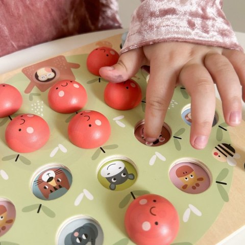 TOOKY TOY Memory Gra Pamięciowa Jabłuszka TOOKY TOY Memory Gra Pamięciowa Jabłuszka