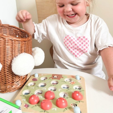 TOOKY TOY Memory Gra Pamięciowa Jabłuszka TOOKY TOY Memory Gra Pamięciowa Jabłuszka
