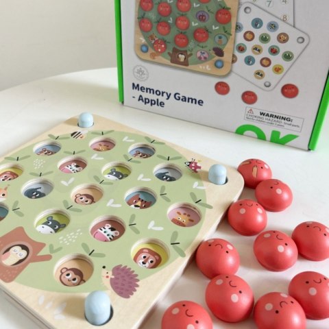 TOOKY TOY Memory Gra Pamięciowa Jabłuszka TOOKY TOY Memory Gra Pamięciowa Jabłuszka