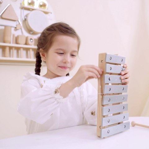 VIGA Drewniana Tablica Muzyczna Zestaw 12 Instrumentów Perkusyjnych VIGA Drewniana Tablica Muzyczna Zestaw 12 Instrumentów Perkusyjnych