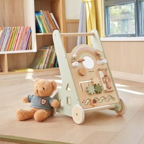 VIGA PolarB Drewniany Pchacz Chodzik Zielony Edukacyjny VIGA PolarB Drewniany Pchacz Chodzik Zielony Edukacyjny