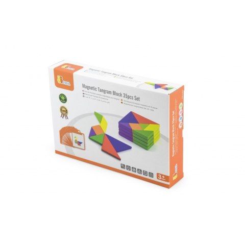 VIGA Tangram Drewniana Gra Logiczna Układanka Certyfikat FSC VIGA Tangram Drewniana Gra Logiczna Układanka Certyfikat FSC