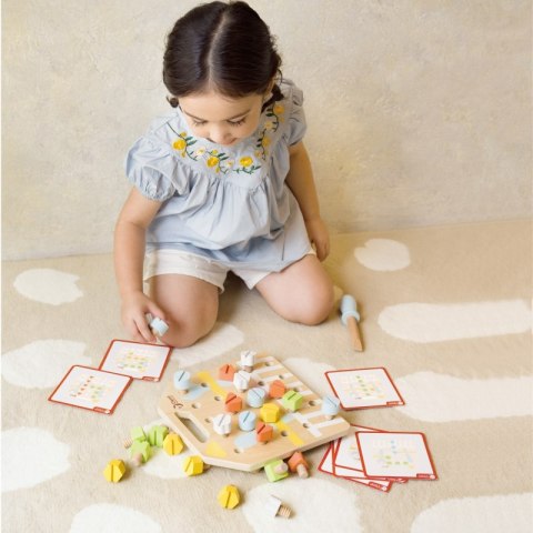 CLASSIC WORLD Wooden Manipulative Board Logic Puzzle CLASSIC WORLD Wooden Manipulative Board Logic Puzzle