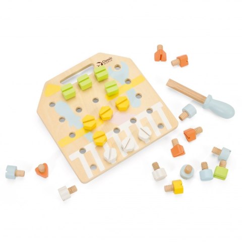 CLASSIC WORLD Wooden Manipulative Board Logic Puzzle CLASSIC WORLD Wooden Manipulative Board Logic Puzzle