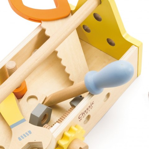 CLASSIC WORLD Wooden Tool Set Box 20 pcs. CLASSIC WORLD Wooden Tool Set Box 20 pcs.