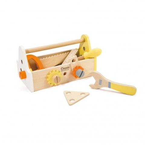 CLASSIC WORLD Wooden Tool Set Box 20 pcs. CLASSIC WORLD Wooden Tool Set Box 20 pcs.
