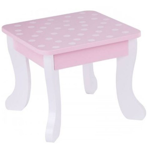 TOOKY TOY Drewniana Toaletka Różowa z Krzesełkiem TOOKY TOY Drewniana Toaletka Różowa z Krzesełkiem