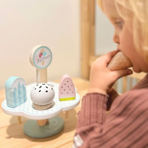TOOKY TOY Drewniane Lody Magnetyczne na Stojaku TOOKY TOY Drewniane Lody Magnetyczne na Stojaku