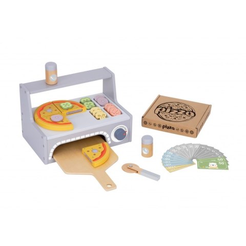 TOOKY TOY Pizzeria Drewniany Piec do Pizzy Akcesoria TOOKY TOY Pizzeria Drewniany Piec do Pizzy Akcesoria
