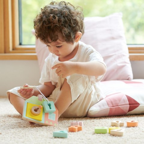CLASSIC WORLD Drewniana Przeplatanka Klocki do Nawlekania Klucze i Drzwi MONTESSORI 11 el. CLASSIC WORLD Drewniana Przeplatanka Klocki do Nawlekania Klucze i Drzwi MONTESSORI 11 el.