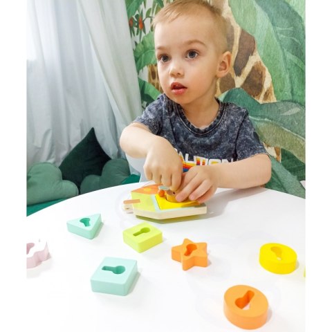CLASSIC WORLD Drewniana Przeplatanka Klocki do Nawlekania Klucze i Drzwi MONTESSORI 11 el. CLASSIC WORLD Drewniana Przeplatanka Klocki do Nawlekania Klucze i Drzwi MONTESSORI 11 el.