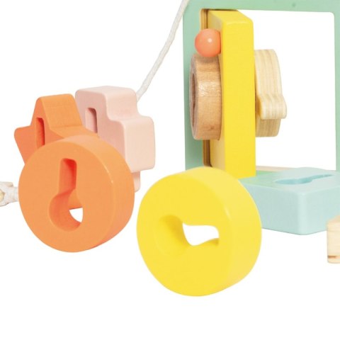 CLASSIC WORLD Drewniana Przeplatanka Klocki do Nawlekania Klucze i Drzwi MONTESSORI 11 el. CLASSIC WORLD Drewniana Przeplatanka Klocki do Nawlekania Klucze i Drzwi MONTESSORI 11 el.