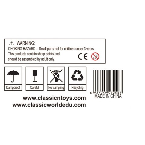CLASSIC WORLD EDU Drewniana Tablica Dwustronna Kredowa- Magnetyczna Edukacyjna CLASSIC WORLD EDU Drewniana Tablica Dwustronna Kredowa- Magnetyczna Edukacyjna