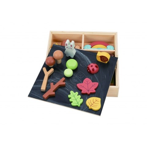 TOOKY TOY Zestaw Leśny Układanka w Stosy Klocki Figurki TOOKY TOY Zestaw Leśny Układanka w Stosy Klocki Figurki