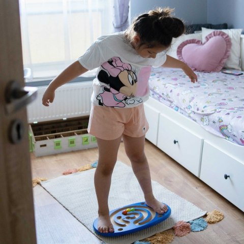 VIGA Sensoryczna Drewniana Deska do balansowania z labiryntem VIGA Sensoryczna Drewniana Deska do balansowania z labiryntem