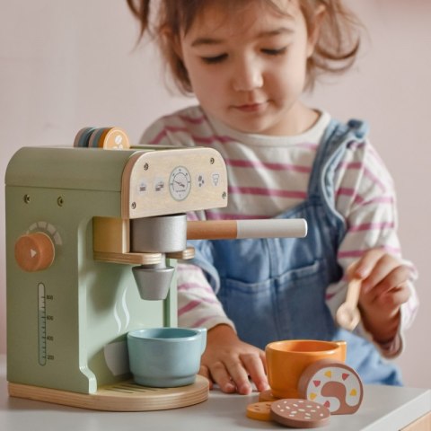 WOOPIE GREEN Drewniany Ekspres do Kawy 25 el Cukiernia Barista WOOPIE GREEN Drewniany Ekspres do Kawy 25 el Cukiernia Barista